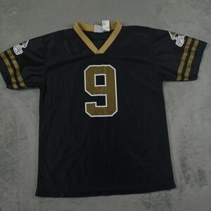 NFL Black and Gold #9 Kids Jersey